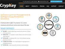 Tablet Screenshot of crypkey.com